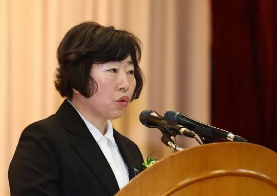 정계선 헌법재판관이 지난 2일 서울 종로구 헌법재판소에서 열린 취임식에서 취임사를 하고 있다. 연합뉴스