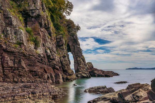 남일대 코끼리 바위(사진=사천시청)