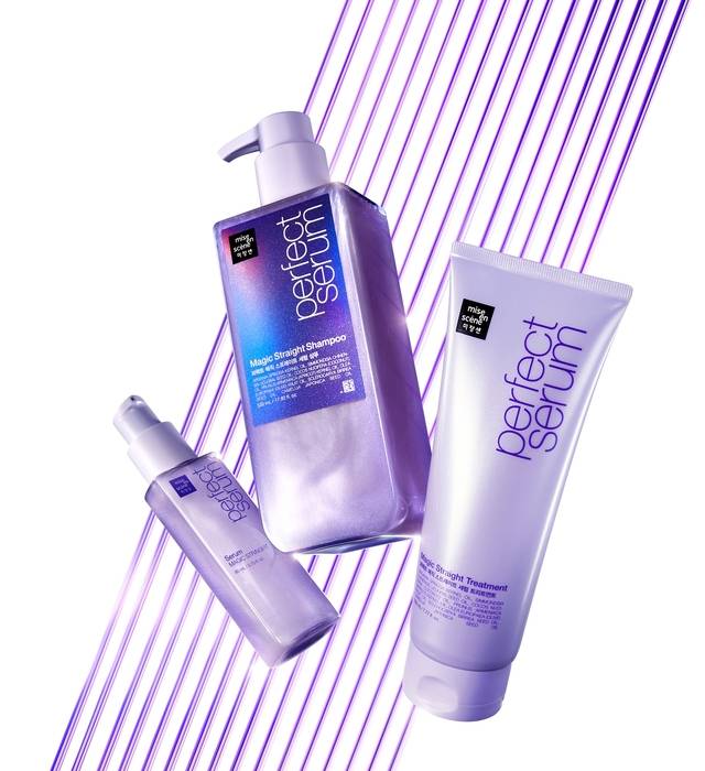 미쟝센 퍼펙트 매직 스트레이트 3종.