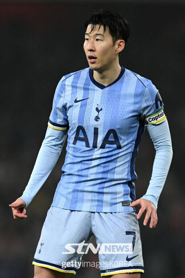 잉글랜드 프리미어리그(EPL) 토트넘 홋스퍼 손흥민. 사진┃게티이미지코리아