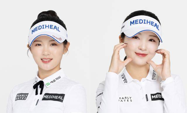 메디힐 골프단 소속 박현경(왼쪽)과 이예원. 메디힐 제공