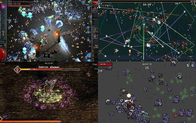 ▲ 동종 장르 다른 게임과는 보법부터 다르다