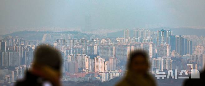 서울시내 아파트 단지 모습. 뉴시스 자료사진.