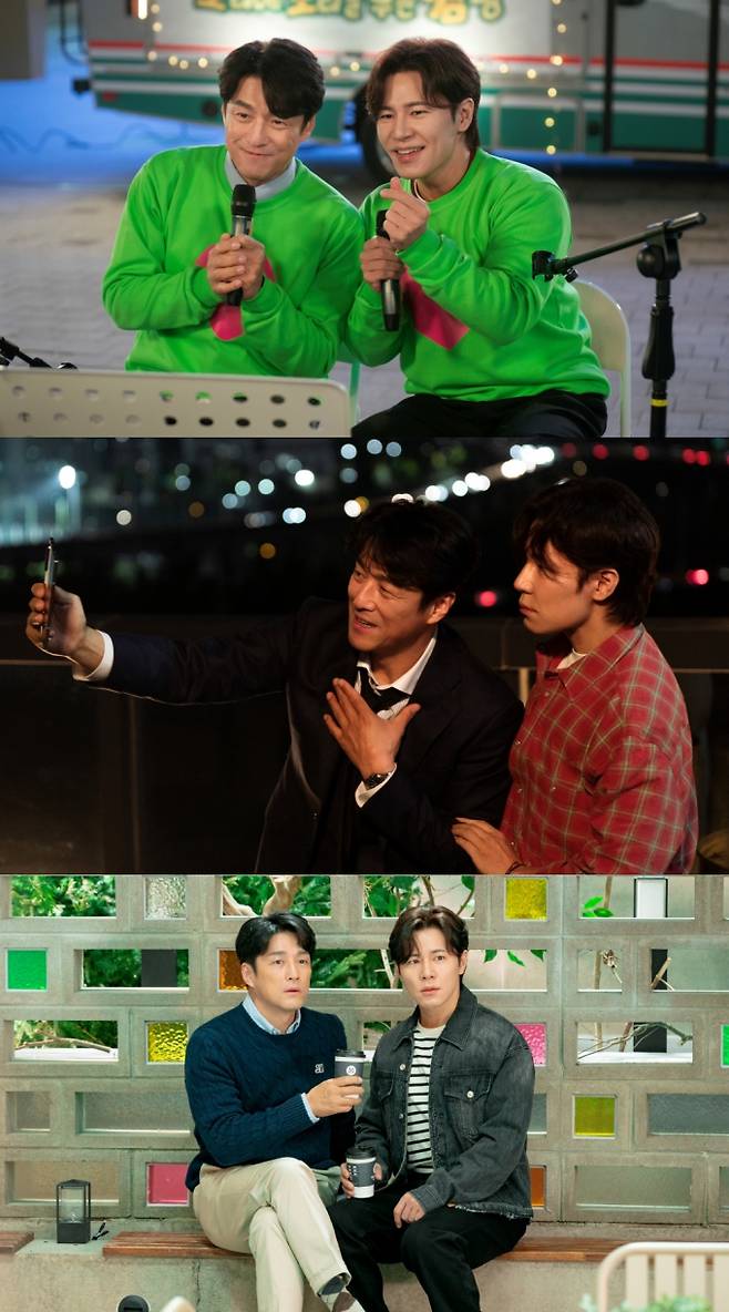‘킥킥킥킥’ 지진희X조영식, ‘지조커플’ 투샷 공개 (제공:KBS 2TV)