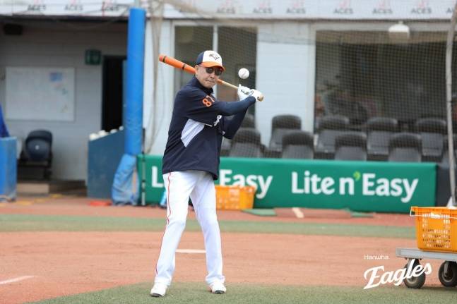 한화 김민호 신임 타격코치. /사진=한화 이글스 제공