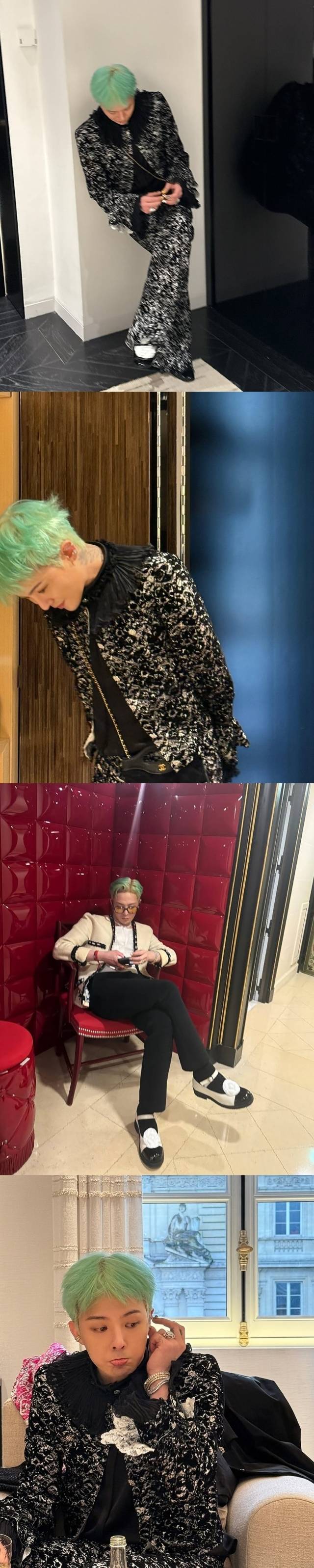 그룹 빅뱅 겸 가수 지드래곤/ 지드래곤 부계정 인스타그램