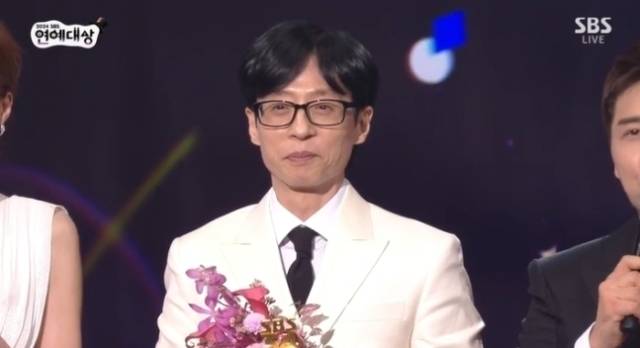 방송인 유재석이 20번째 대상 영예를 안았다. / 2024 SBS '연예대상'