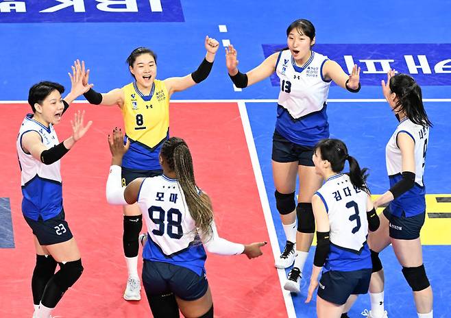 여자배구 현대건설. 2025.02.04. (사진=한국배구연맹 제공) *재판매 및 DB 금지