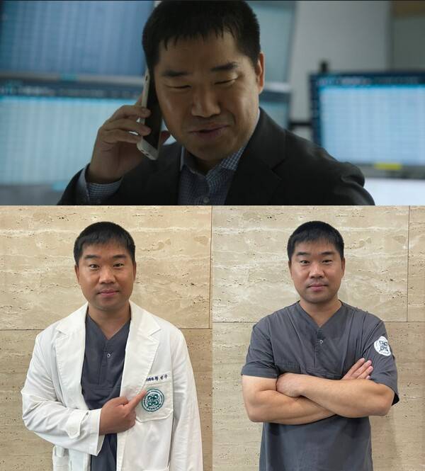 ▲ 넷플릭스 드라마 '중증외상센터'에서 마취과 펠로우 황선우 역할을 맡은 김충길. 제공|브라도엔터테인먼트, '중증외상센터' 영상 캡처