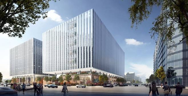 엔씨소프트가 판교에 지을 예정인 제2사옥 글로벌 RDI센터. 흩어져 근무하던 임직원들을 한 곳에 모을 계획이다./엔씨소프트 제공