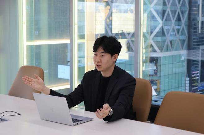 주성훈 뷰노 CTO가 1월 23일 뷰노 사무실에서 동아사이언스와 인터뷰를 하고 있다. 뷰노 제공.