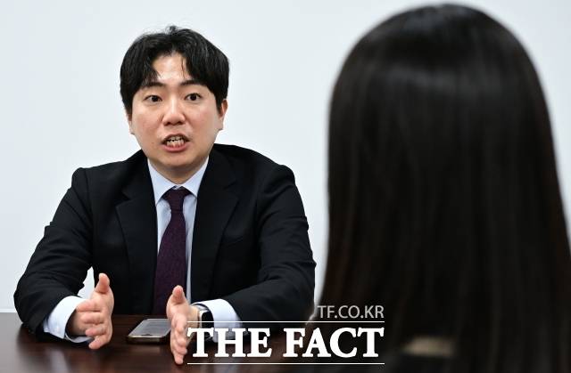 김 위원장은 "일부 소수가 청년 전체를 대변하듯 제안하는 것이 아니라, 직접 현장에서 청년들의 의견을 듣고 이를 정책에 반영하는 것이 핵심"이라고 밝혔다. /이새롬 기자