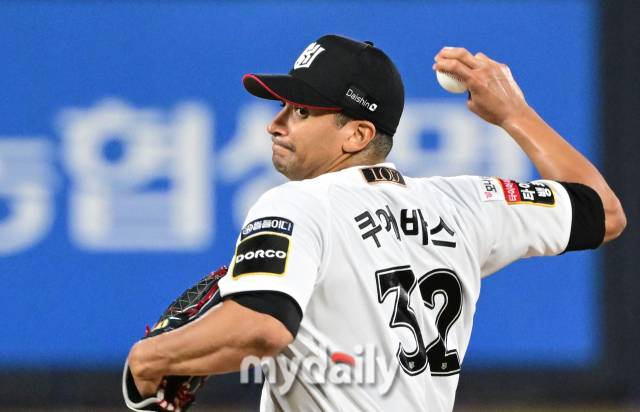 KT 위즈 윌리엄 쿠에바스./마이데일리