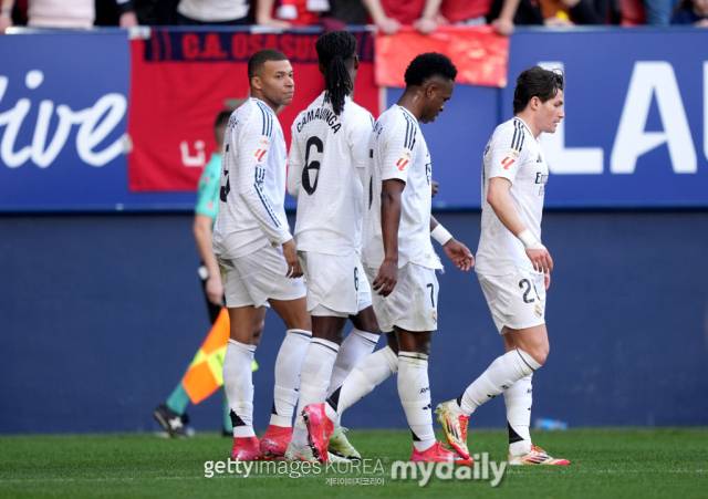 선제골을 기록한 킬리안 음바페./게티이미지코리아