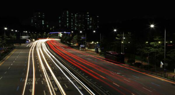 동용인과 서수원 연결하는 흥덕~하동간 도로. 경기도 제공