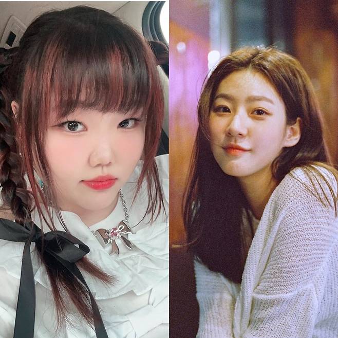 악뮤 이수현·배우 김새론. SNS 캡처.