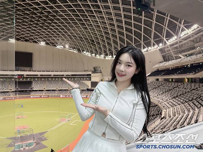 치어리더 조연주. 타이베이(대만)=김영록 기자