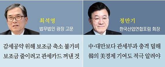 "트럼프, 8조 반도체 보조금 포기냐 관세냐 양자택일