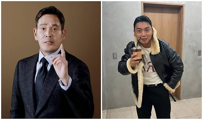 정용진 신세계 회장, 곽범. 뉴스1, 곽범 인스타그램 캡처