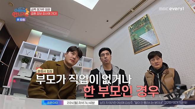 사진=MBC에브리원 '다 컸는데 안 나가요'