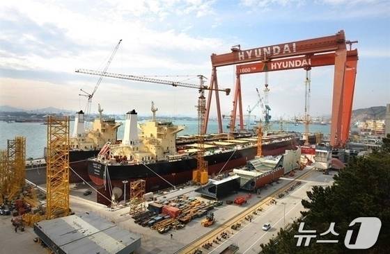 HD현대중공업 울산 조선소 전경<자료사진>(HD현대중공업 제공).