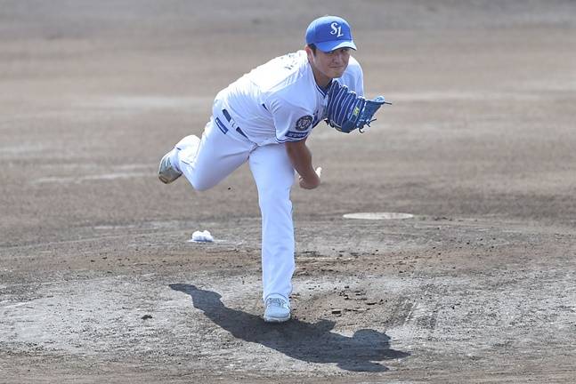 삼성 최원태가 투구하고 있다. /사진=삼성 라이온즈 제공
