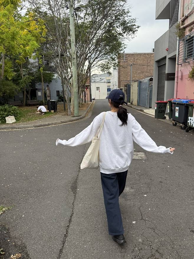 신민아 데님 스타일링