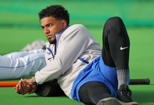 삼성 외국인 투수 데니 레예스. /사진=삼성 라이온즈 제공