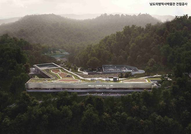 남도의병역사박물관 조감도. 전남도 제공