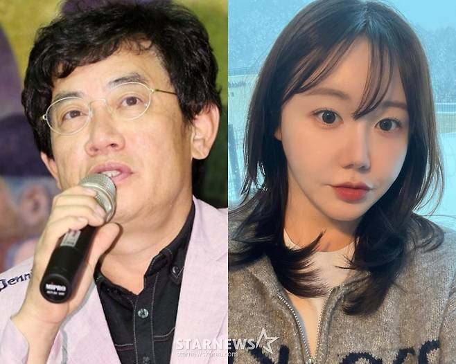 코미디언 이경규(왼쪽), 이예림 /사진=스타뉴스, 인스타그램