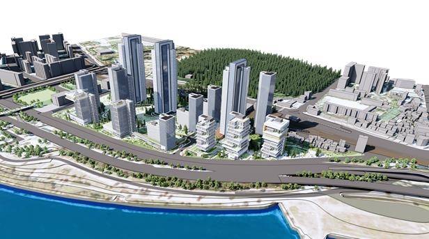 서울 용산구 서빙고 신동아아파트 조감도(안). 용산구