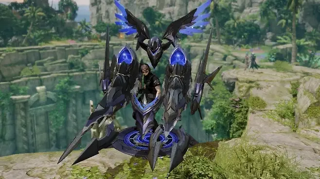 ▲ '플라즈마 블리츠' 스킨의 전체적인 모습