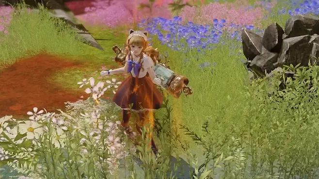 ▲ 신규 스킨 '봉제인형'의 변신 모습