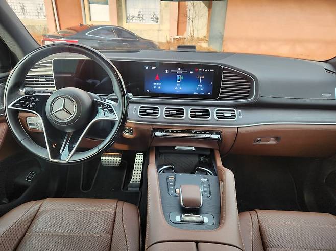 메르세데스-벤츠 GLS 580 4MATIC의 실내./진상훈 기자