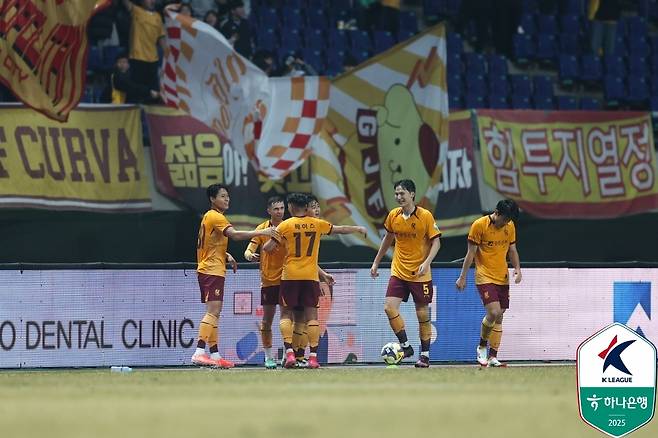 광주FC가 12일 오후 7시 광주월드컵경기장에서 비셀 고베(일본)와 2024-25 아시아축구연맹(AFC) 챔피언스리그 엘리트 16강 2차전을 치른다. (한국프로축구연맹 제공)