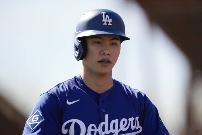 LA 다저스 김혜성. AP=연합뉴스