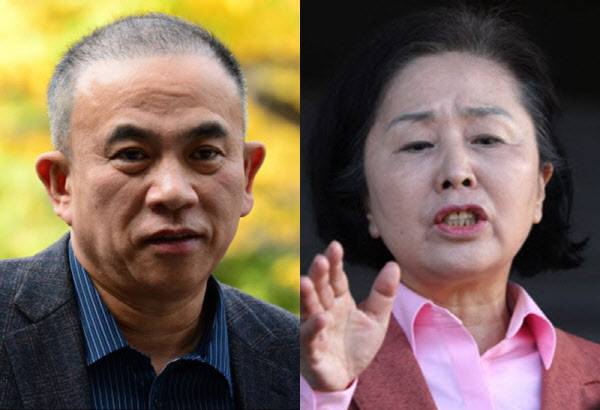 명태균씨(왼쪽)와 김영선 전 의원(오른쪽). (사진=뉴시스/연합뉴스)