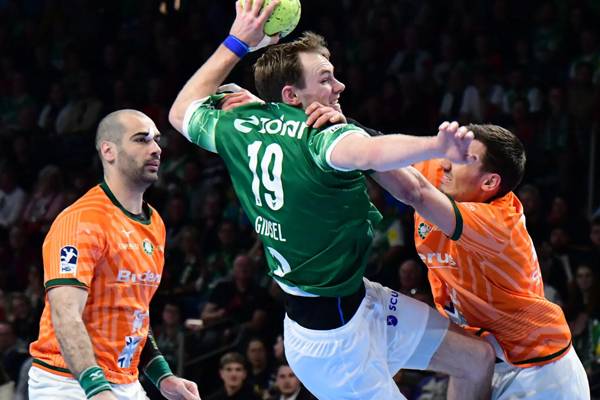 사진 2024/25 시즌 DAIKIN 남자 핸드볼 분데스리가 22라운드 베를린과 베츨라어 경기 모습, 사진 출처=베를린