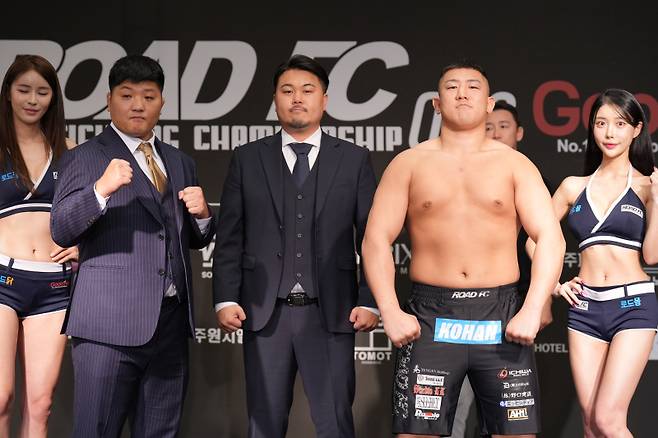 권아솔(왼쪽)과 타이세이. 사진=로드FC