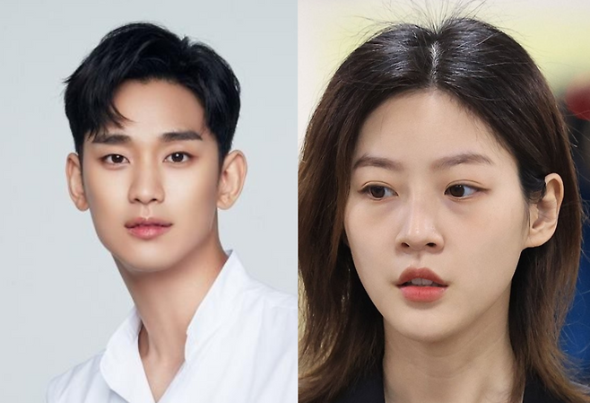배우 김수현, 고 김새론 / 사진=연합뉴스