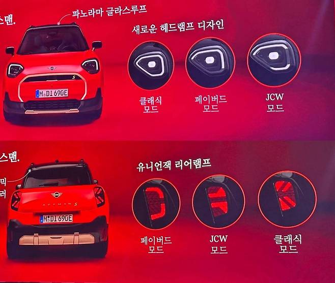 에이스맨에 새로 적용된 3가지 모드의 헤드라이트와 리어라이트 / 출처=IT동아