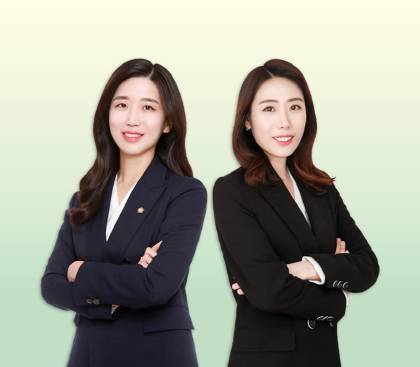 유하나 변호사(사진 왼쪽)와 박세미 변호사/사진제공=법무법인 법승