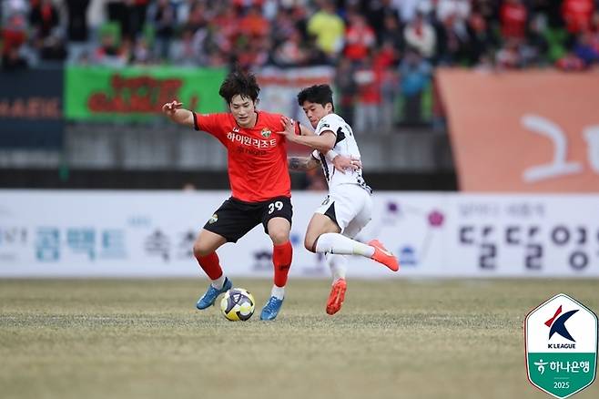강원FC 신인 공격수 이지호. 제공 | 한국프로축구연맹