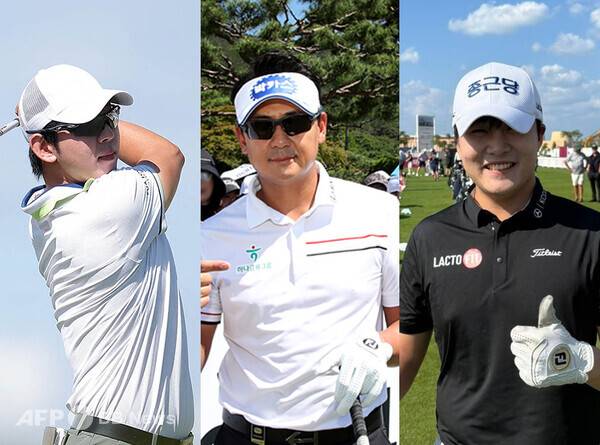 2025년 DP월드투어(옛 유러피언투어) 포르쉐 싱가포르 클래식에 출전하는 노승열 프로(사진제공=ⓒAFPBBNews = News1). 박상현·김민규 프로(사진제공=KPGA)