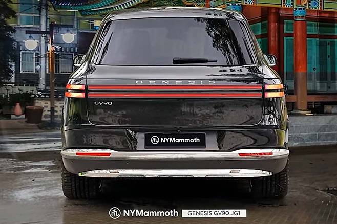 제네시스 GV90 예상도