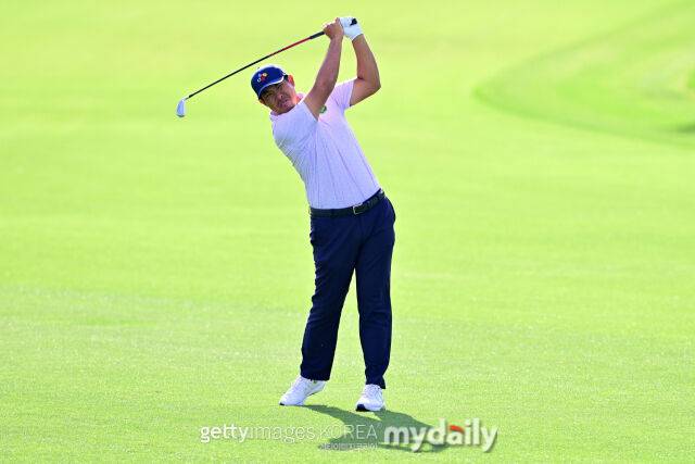 아이언샷을 날리는 안병훈. /게티이미지코리아