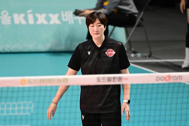 장소연 감독. 사진 | 한국배구연맹