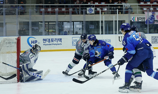 HL 안양- 도호쿠 프리블레이즈전 경기 장면. HL 안양 제공
