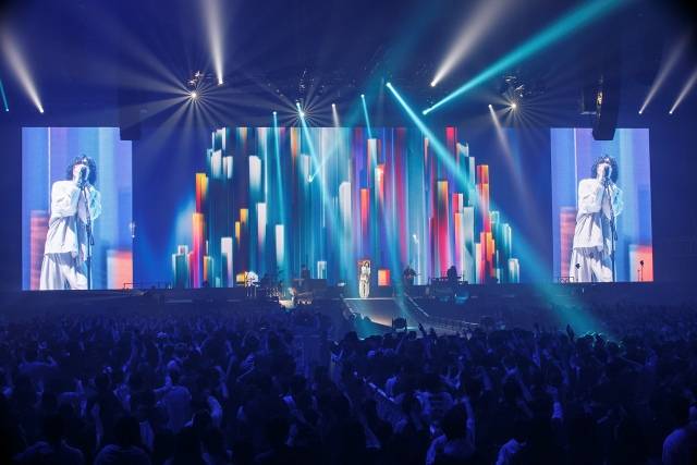 J팝 가수 요네즈 켄시가 첫 한국 공연을 진행한 가운데 팬들의 열기를 보고 놀랐다. /라이브네이션코리아