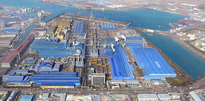 사진: 인천 현대제철 공장